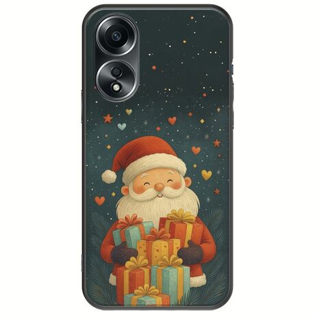 North Pole Gifts Oppo A78 5G Black TPU (Μαύρη Σιλικόνη)
