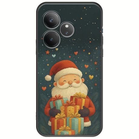North Pole Gifts Realme GT 6T 5G Black TPU (Μαύρη Σιλικόνη)