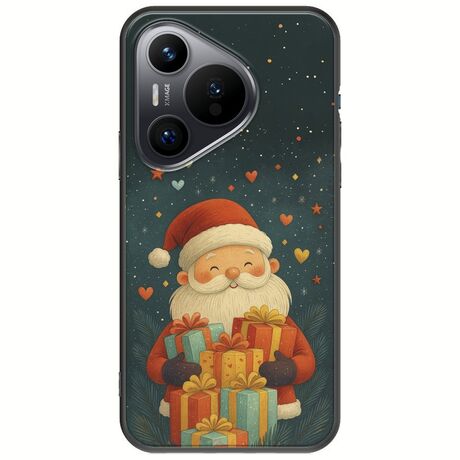 North Pole Gifts Huawei Pura 70 Black TPU (Μαύρη Σιλικόνη)