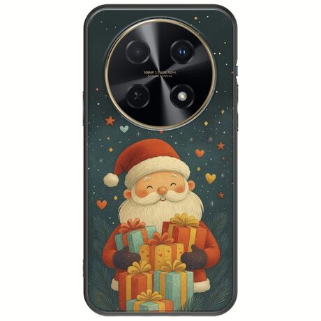 North Pole Gifts Huawei Nova 12i Black TPU (Μαύρη Σιλικόνη)