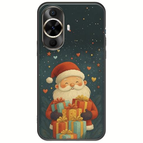North Pole Gifts Huawei Nova 12s Black TPU (Μαύρη Σιλικόνη)