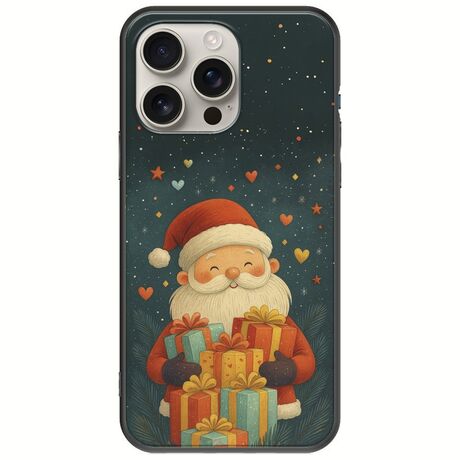 North Pole Gifts iPhone 16 Pro Black TPU (Μαύρη Σιλικόνη)