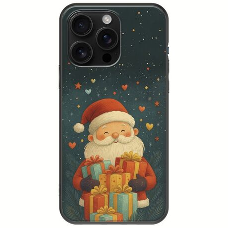 North Pole Gifts iPhone 16 Pro Max Black TPU (Μαύρη Σιλικόνη)