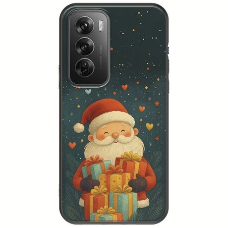 North Pole Gifts Oppo Reno 12 Pro 5G Black TPU (Μαύρη Σιλικόνη)