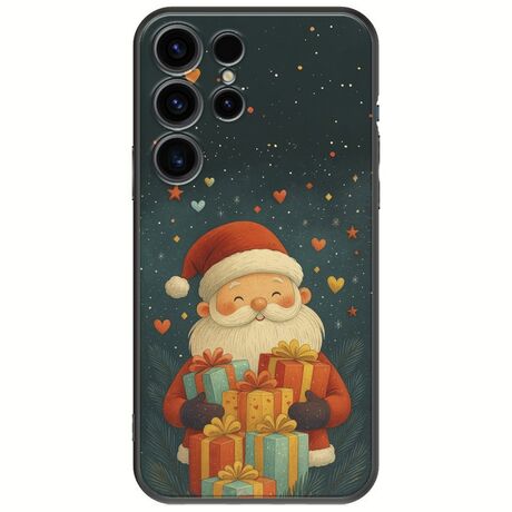 North Pole Gifts Samsung Galaxy S25 Ultra 5G Black TPU (Μαύρη Σιλικόνη)