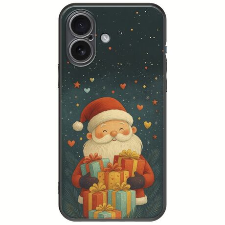 North Pole Gifts iPhone 17 Black TPU (Μαύρη Σιλικόνη)