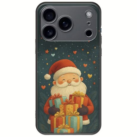 North Pole Gifts iPhone 17 Pro Black TPU (Μαύρη Σιλικόνη)
