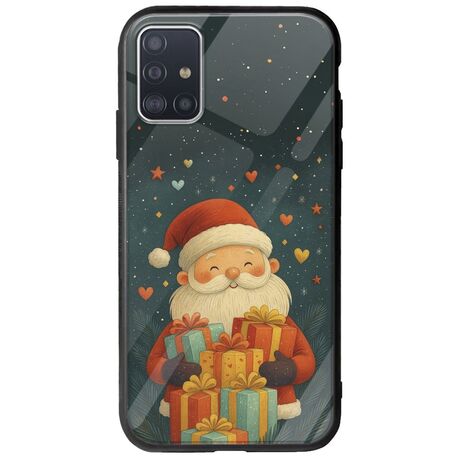 North Pole Gifts Samsung Galaxy A71 Groove TPU (Tempered Glass και TPU)