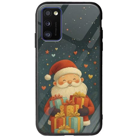 North Pole Gifts Samsung Galaxy A41 Groove TPU (Tempered Glass και TPU)