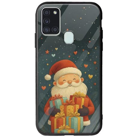 North Pole Gifts Samsung Galaxy A21s Groove TPU (Tempered Glass και TPU)