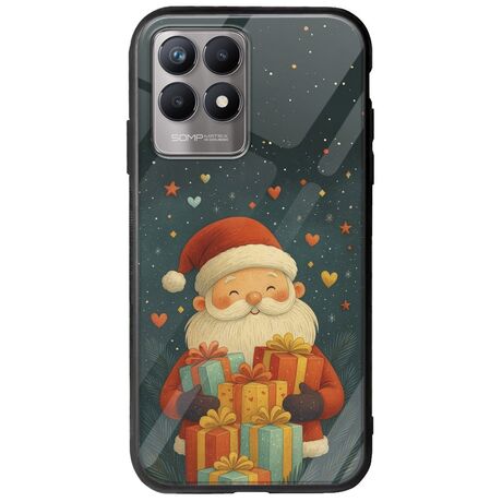 North Pole Gifts Realme 8i Groove TPU (Tempered Glass και TPU)