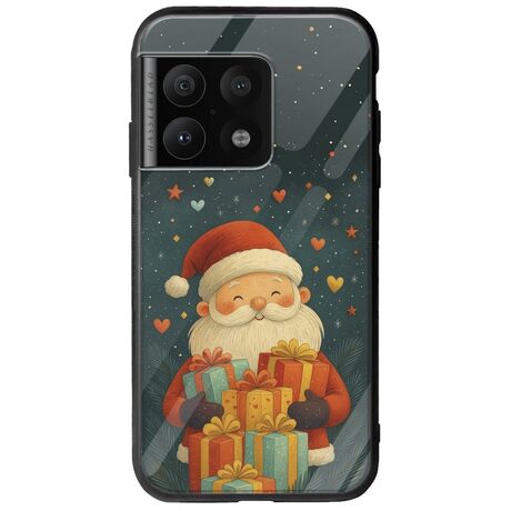 North Pole Gifts OnePlus 10 Pro Groove TPU (Tempered Glass και TPU)