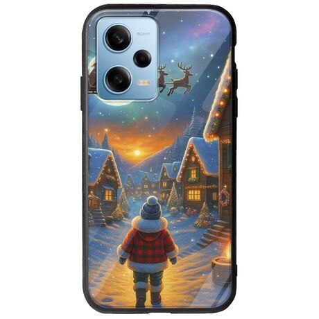 Santa Over The Village Xiaomi Redmi Note 12 4G Groove TPU (Tempered Glass και TPU)