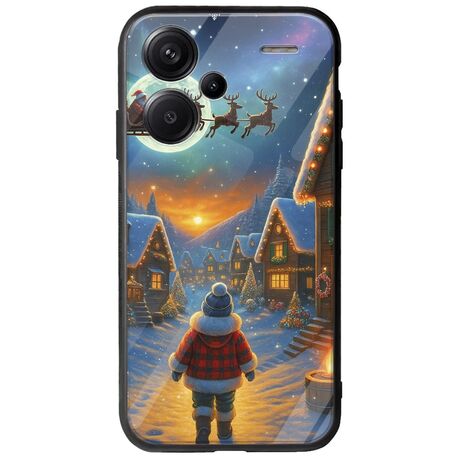 Santa Over The Village Xiaomi Redmi Note 13 Pro Plus 5G Groove TPU (Tempered Glass και TPU)