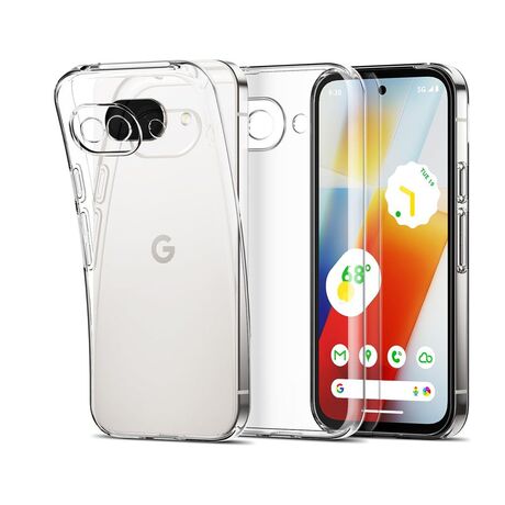 Διάφανη θήκη σιλικόνης TPU 1,5mm για Google Pixel 9a 5G – Frogs.gr