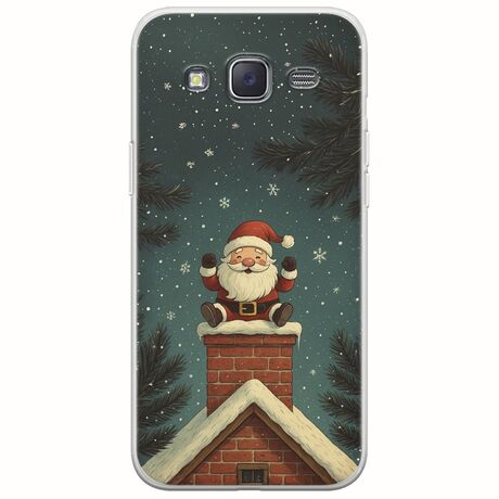 Chimney Santa Samsung Galaxy J3(2016) Flexible TPU (Διάφανη Σιλικόνη)