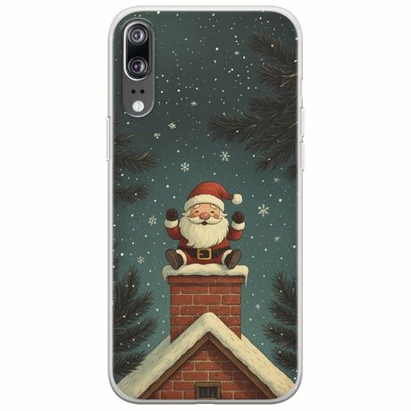 Chimney Santa Huawei P20 Flexible TPU (Διάφανη Σιλικόνη)