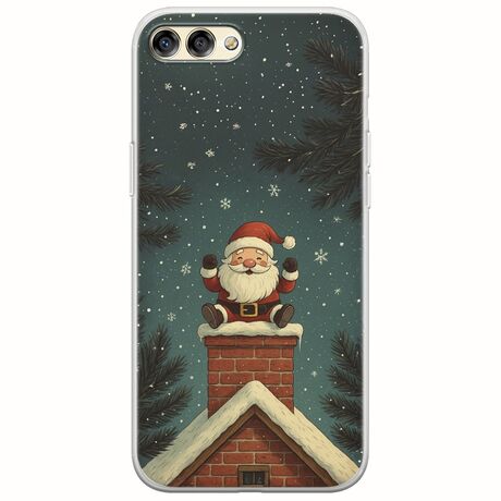 Chimney Santa Huawei Honor View 10 Flexible TPU (Διάφανη Σιλικόνη)