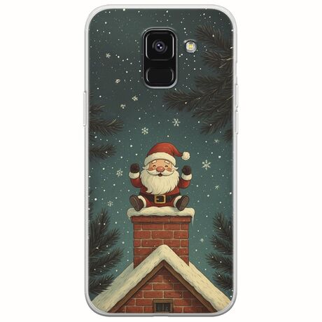 Chimney Santa Samsung Galaxy A6 2018 Flexible TPU (Διάφανη Σιλικόνη)