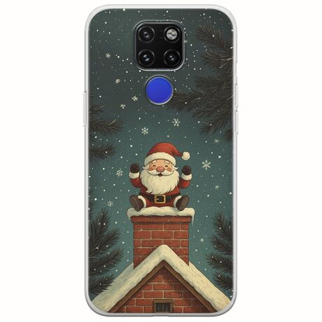Chimney Santa Huawei Mate 20 Flexible TPU (Διάφανη Σιλικόνη)
