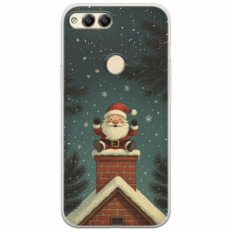 Chimney Santa Huawei Honor 7X Flexible TPU (Διάφανη Σιλικόνη)