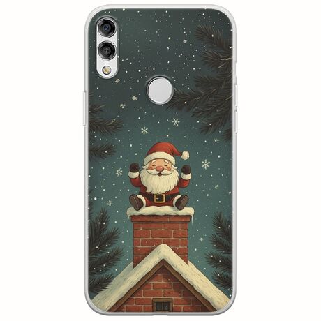 Chimney Santa Huawei Honor 10 Lite Flexible TPU (Διάφανη Σιλικόνη)
