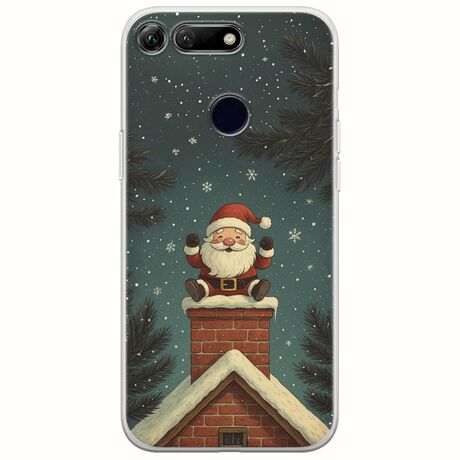 Chimney Santa Huawei Honor View 20 Flexible TPU (Διάφανη Σιλικόνη)
