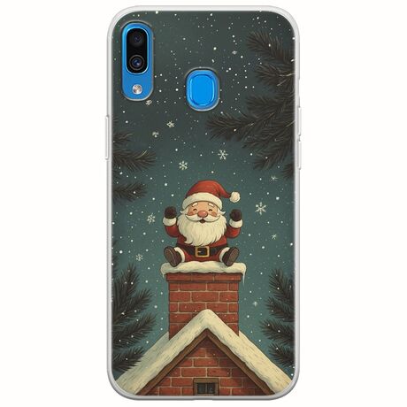 Chimney Santa Samsung Galaxy A20e Flexible TPU (Διάφανη Σιλικόνη)