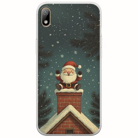 Chimney Santa Huawei Y5 2019 Flexible TPU (Διάφανη Σιλικόνη)
