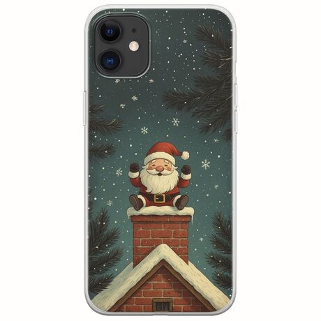 Chimney Santa iPhone 11 Flexible TPU (Διάφανη Σιλικόνη)