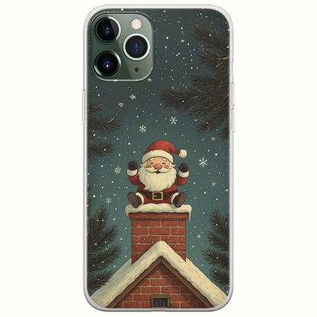Chimney Santa iPhone 11 Pro Flexible TPU (Διάφανη Σιλικόνη)