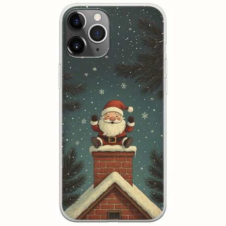 Chimney Santa iPhone 11 Pro Max Flexible TPU (Διάφανη Σιλικόνη)
