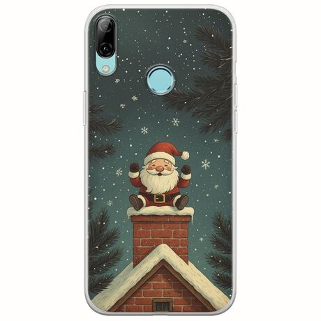 Chimney Santa Huawei Y7 2019 Flexible TPU (Διάφανη Σιλικόνη)