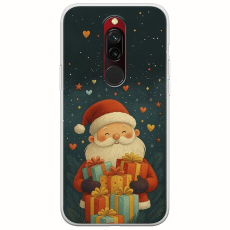 North Pole Gifts Xiaomi Redmi 8 Flexible TPU (Διάφανη Σιλικόνη)