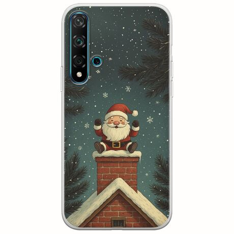 Chimney Santa Huawei Nova 5T Flexible TPU (Διάφανη Σιλικόνη)