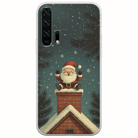 Chimney Santa Huawei Honor 20 Pro Flexible TPU (Διάφανη Σιλικόνη)