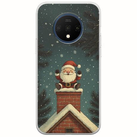 Chimney Santa OnePlus 7T Flexible TPU (Διάφανη Σιλικόνη)