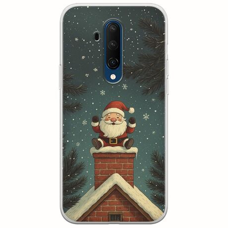 Chimney Santa OnePlus 7T Pro Flexible TPU (Διάφανη Σιλικόνη)