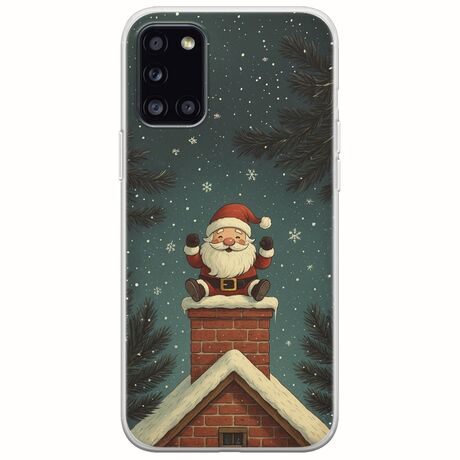 Chimney Santa Samsung Galaxy A31 Flexible TPU (Διάφανη Σιλικόνη)