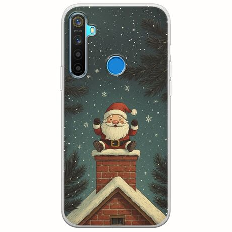 Chimney Santa Realme 5/5i/5s Flexible TPU (Διάφανη Σιλικόνη)