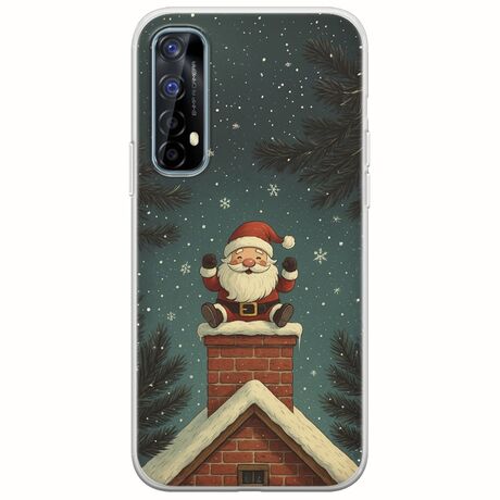 Chimney Santa Realme 7 Flexible TPU (Διάφανη Σιλικόνη)