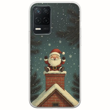 Chimney Santa Realme 8 5G Flexible TPU (Διάφανη Σιλικόνη)