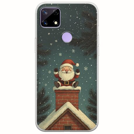Chimney Santa Realme C21 Flexible TPU (Διάφανη Σιλικόνη)