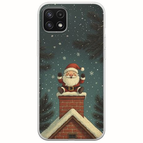 Chimney Santa Samsung Galaxy A22 5G Flexible TPU (Διάφανη Σιλικόνη)