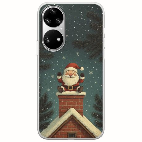 Chimney Santa Huawei P50 Pro Flexible TPU (Διάφανη Σιλικόνη)