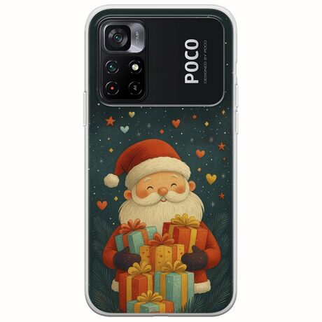 North Pole Gifts Xiaomi Poco M4 Pro 4G Flexible TPU (Διάφανη Σιλικόνη)