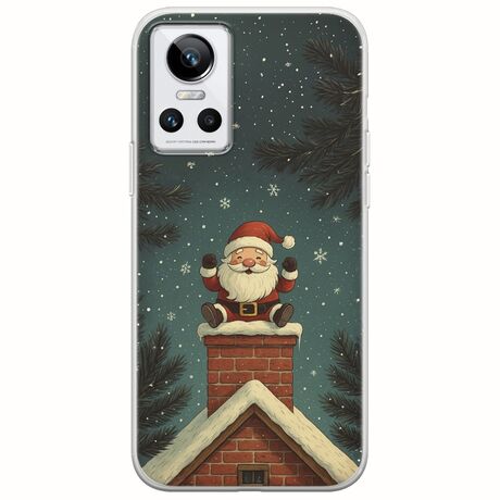 Chimney Santa Realme GT Neo 3 Flexible TPU (Διάφανη Σιλικόνη)