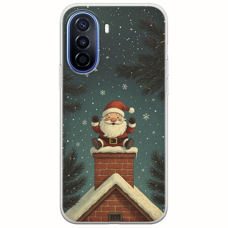 Chimney Santa Huawei Nova Y70 Flexible TPU (Διάφανη Σιλικόνη)