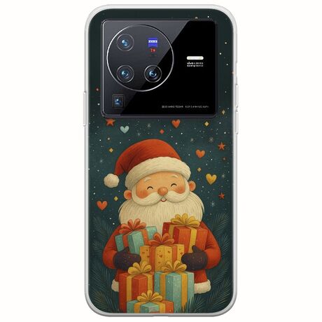 North Pole Gifts Vivo X80 Pro Flexible TPU (Διάφανη Σιλικόνη)