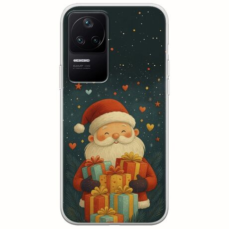 North Pole Gifts Xiaomi Poco F4 5G Flexible TPU (Διάφανη Σιλικόνη)